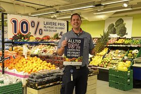 HAR TRUA: Kjøpmann Erlend Herbjørnrød hos Rema 1000 på Sofiemyr tror dette blir nok et godt Rema-år.