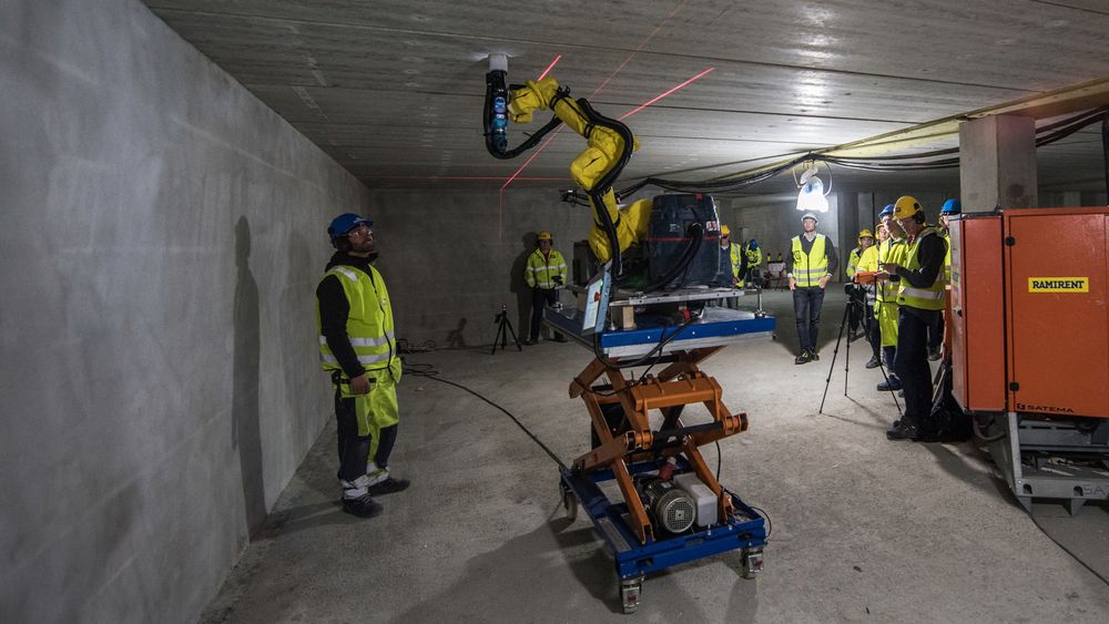 Boreroboten til nLkin er verdens første byggerobot. Nå ser gutta bak den på muligheten for å bruke den til flere formål.