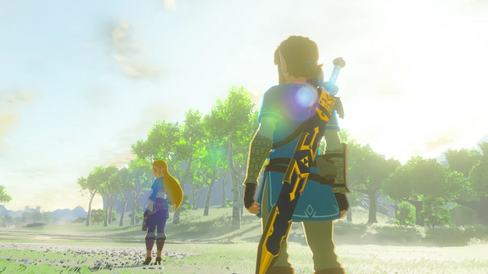 The Legend of Zelda: Breath of The Wild.