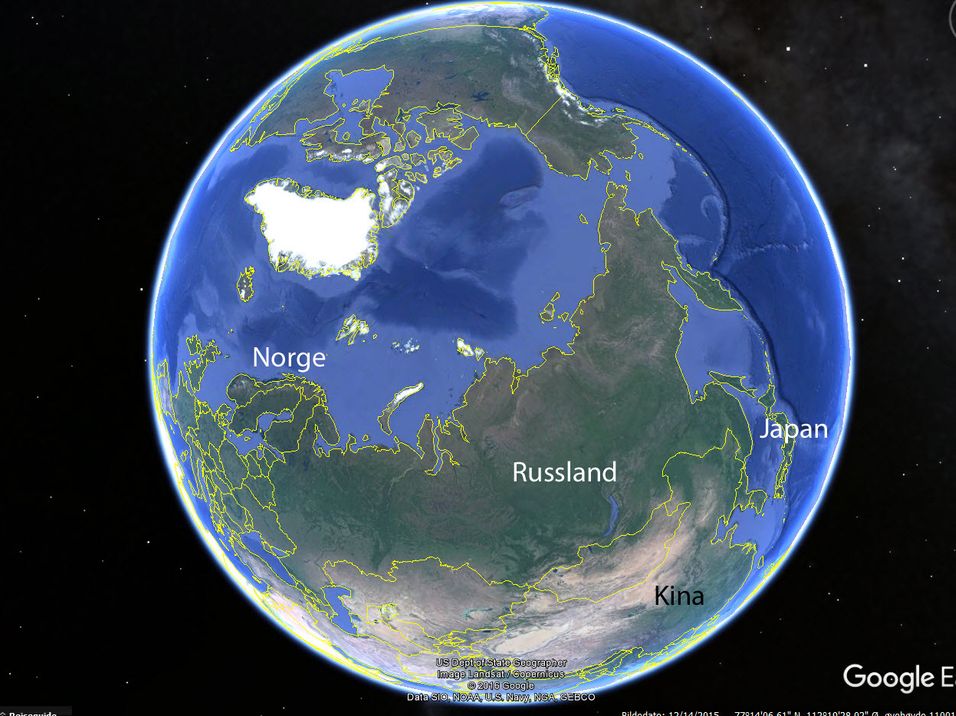 Nordøst-passasjen fra Norge til Japan og Kina via Russland, er hurtigste forbindelse fra Europa til Asia.