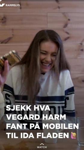 Eksempel på hvordan VGs Snap Discover ser ut.
