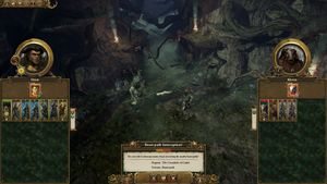 Alvene kan benytte seg av de samme beastpath-funksjonene som hovedfraksjonen i Call of the Beastmen.