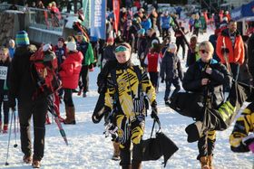 HERLIG: Ingenting er som å være skiutøver på en dag og et renn som dette!