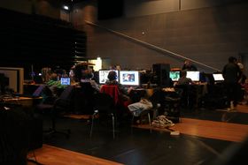 GØY: TechLAN samler folk på tvers av alder. Det viktigste er den felles interessen for gaming..