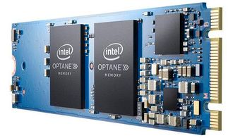 Intels Optane-SSD med M.2-sokkel har lav kapasitet (opptil 32 GB) og er først og fremst ment som cache til SSD-er.