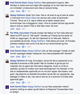 Samferdselsminister Ketil Solvik-Olsen deltok også i debatten.