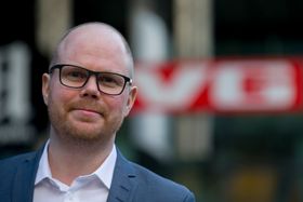 Sjefredaktør Gard Steiro i VG.