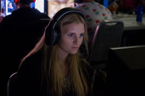 Natalie «Stratospanda» Kristiansen i Eclipse, avbildet på Digitality X 2016.