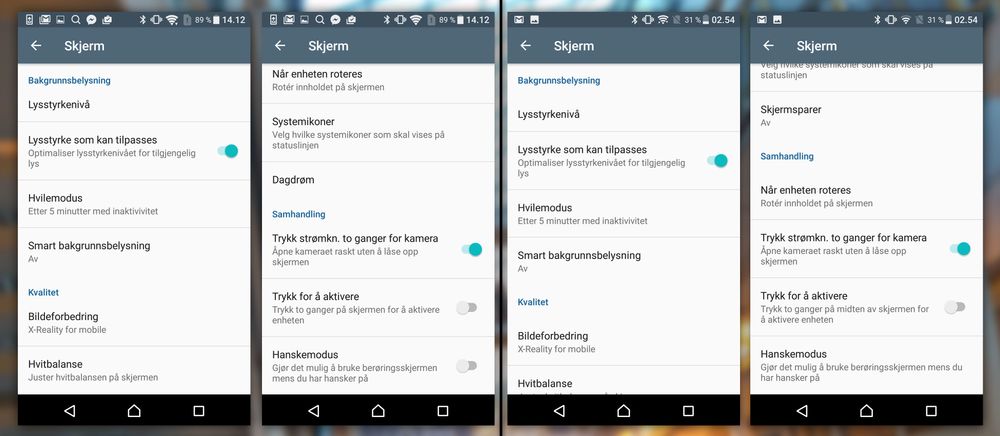 VENSTRE: Marshmallow HØYRE: Nougat.