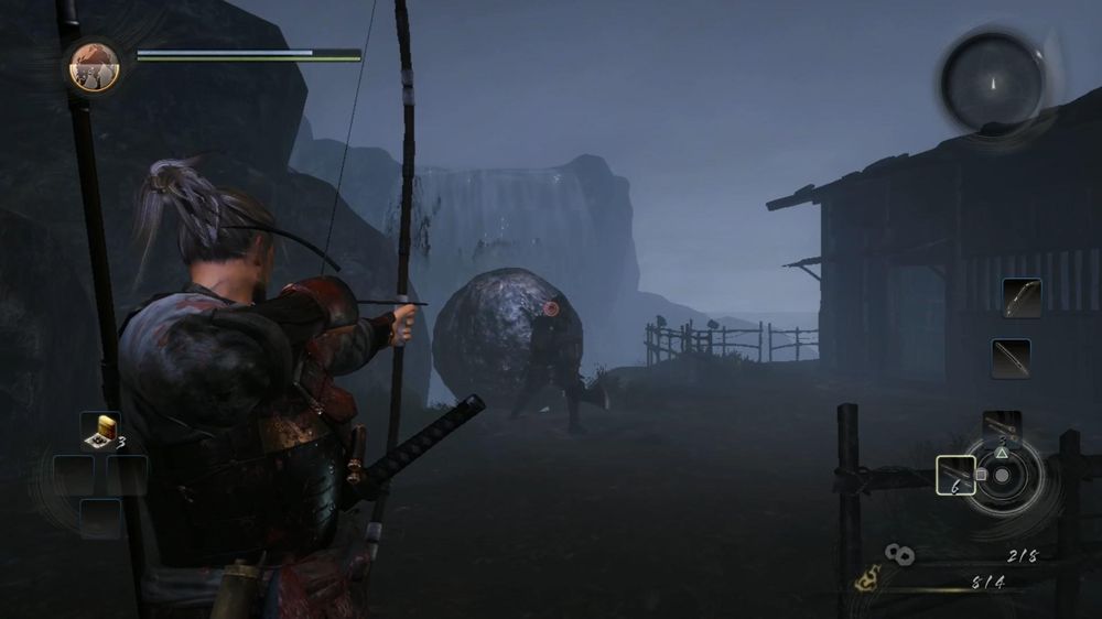 Bueskyting er veldig gøy i Nioh.