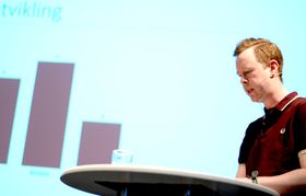 Jonas Skybakmoen la fram sin undersøkelse om ståa i trønderske medier.