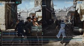 Forskjellen er ikke like merkbar i Assassin's Creed Unity.