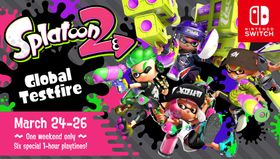Alle som kjøper Nintendo Switch får teste Splatoon 2 i slutten av mars.