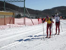 STÅR PÅ: Eirik Bye er en racer på ski, og gir alltid alt i alle konkurranser!