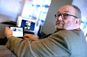 Toralf Sandåker, frilanser og landsstyremedlem i NJ.