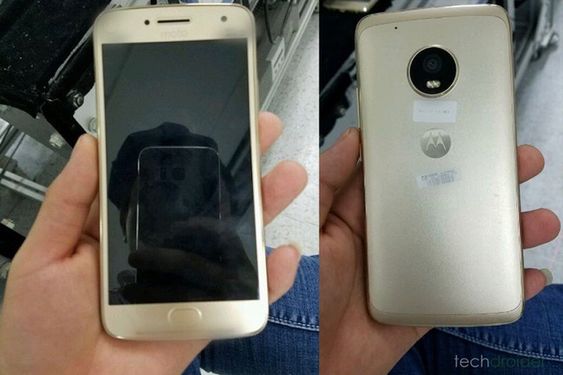 Her vises en prototype av Moto G5 Plus-modellen.