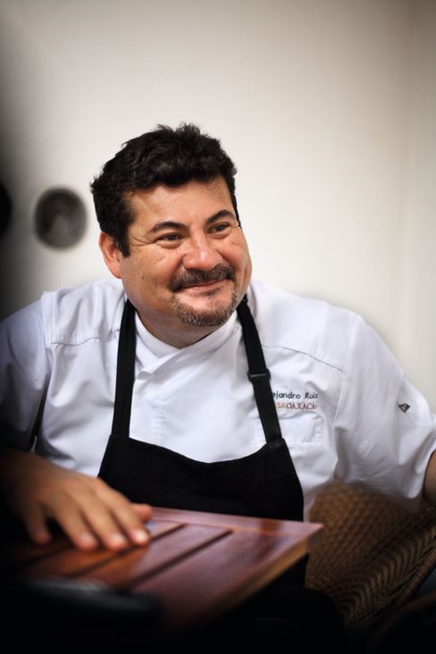 Alejandro Ruiz hos Casa Oaxaca.