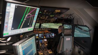 Norwegian disponerer to 737-simulatorer på CAE Oslo Training Centre.