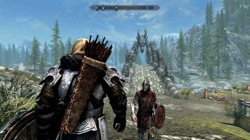 Skyrim er et helt annet spill på PlayStation 4.