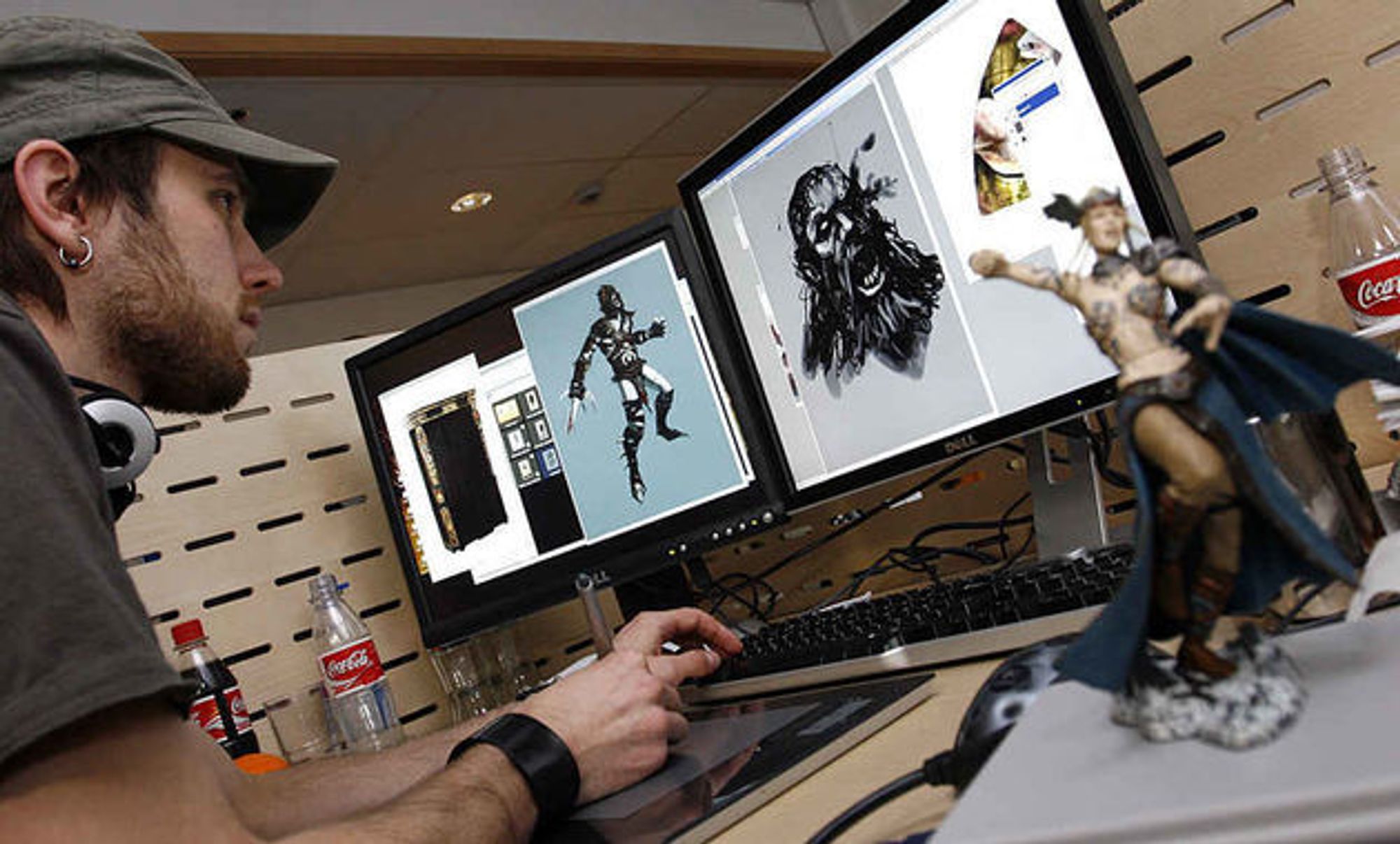 digi.no besøkte Funcom da de jobbet med sitt første Conan-spill i 2007.