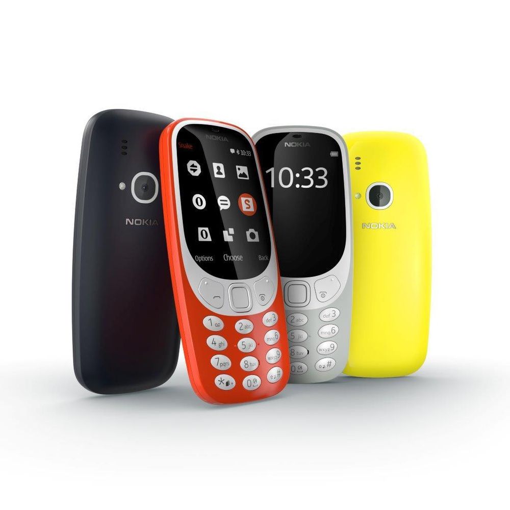 Nye Nokia 3310 har klare likhetstrekk med den gamle modellen.