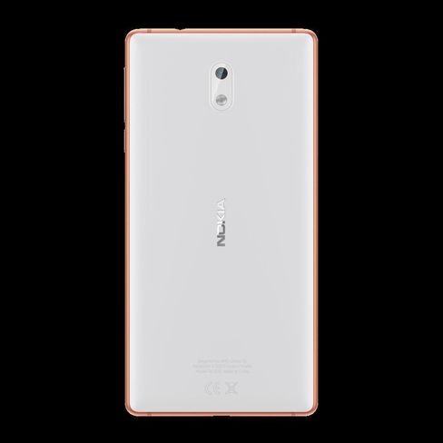 baksiden av Nokia 3.
