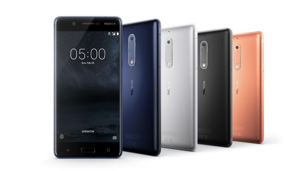 Nokia 5- porteføljen.