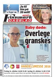 FDs påklagede forside fra oktober 2016.