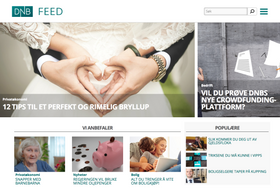 Til forveksling lik en nettavis: Forbrukerinformasjon og markedsføring på DNBfeed.