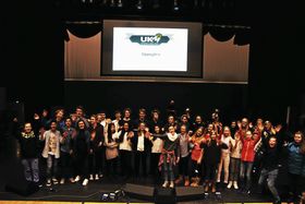 FRA I FJOR: Slik så det ut på scenen under UKM i 2016.