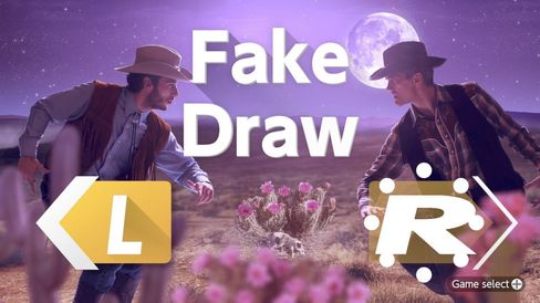 Fake Draw er en av de morsommere minispillene.