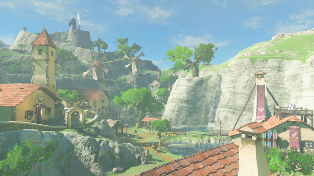 The Legend of Zelda: Breath of the Wild har større byer enn i tidligere Zelda-spill.