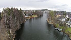 STORE PLANER: Her, på Tangen på Kolbotn, er det mange planer om fortetting.