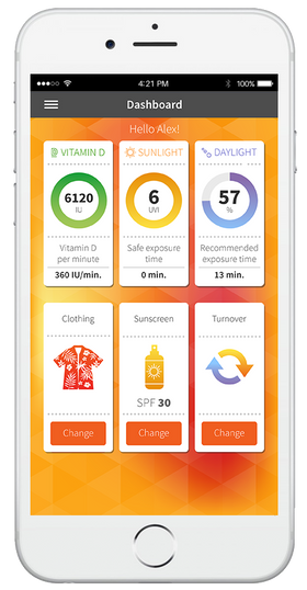 Mobilappen gir deg alle detaljene og sporer all informasjonen.
