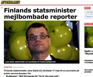 Om «e-postbombingen».
