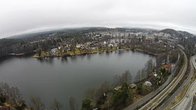 SPENNENDE: Slik ser Kolbotn ut i dag. Det blir spennende å se hvordan det blir i fremtiden!