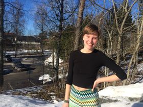 FOR ALLE: Leder i Natur og Ungdom Oppegård, Jenny Jæger synes alle burde være opptatt av å rydde i miljøet rundt seg.