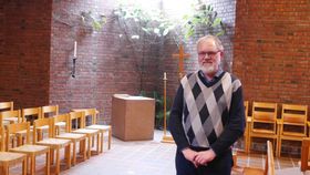 OPPEGÅRD KIRKE. Jon Harald Haug gleder seg også til å by på godbiter av mange slag under årets festival..