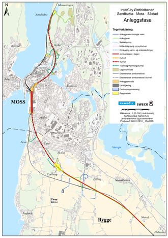 Allerede i år starter de forberedende arbeidene med den nye togstrekningen. Byggestart er planlagt i 2019 og i 2024 planlegges de nye sporene å bli tatt i rbuk.