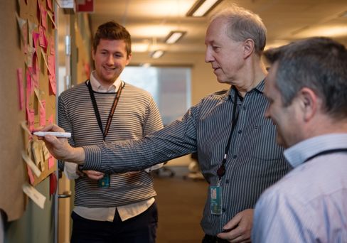 Fra venstre: Kristian Skønberg Løvik, Steen Raabjerg og Henrik Lund-Hanssen.