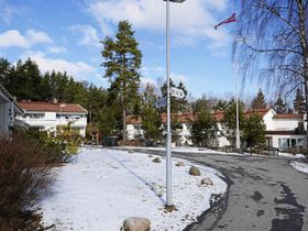 TONEVANGEN BORETTSLAG: Borettslaget, som ligger ca. 500 meter fra Kolbotn sentrum og er fra 1984, har 33 leiligheter tilsluttet DES-klubben.