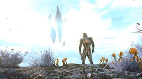 Det nye Bethesda-rollespillet lar deg angivelig reise rundt i rommet. Dette illustrasjonsbildet er fra Mass Effect: Andromeda.