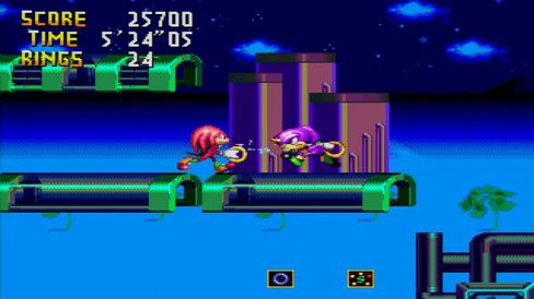 Knuckle's Chaotix.