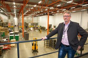 SJEF: Terminalsjef Arild Steen styrer frukt og grønt-logistikk i milliardklassen.