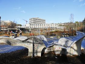 UNDER KONSTRUKSJON: Slik ser det ut på Kolbotn i dag. Det blir spennende å se hvordan det kommer til å se ut i fremtiden. Det skal snart avgjøres.