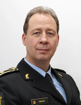 HYGGELI RESULTAT: Politioverbetjent Stein-Olaf Røberg, distriktleder i UP i Øst politidistrikt, er glad for det gode resultatet, og håper det holder seg slik.