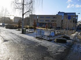 PLANLEGGES HER: Her, hvor generasjonsparken bak Kolben, er det nye folkebadet planlagt.