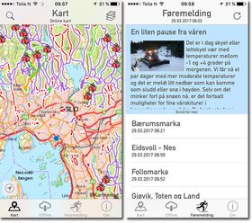 iMarka er den beste langrenns-appen – hvis du ikke bor for langt unna Oslo.
