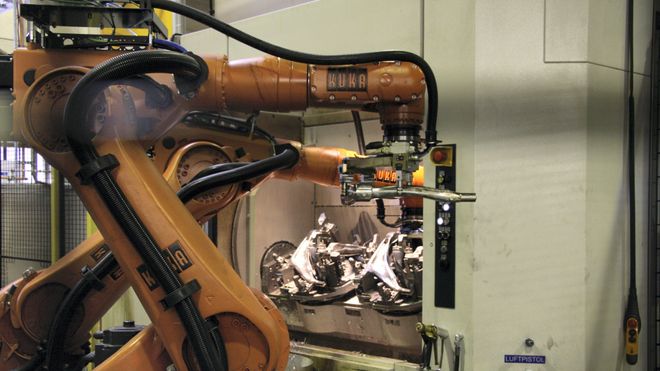 Raufoss Technology er en mønsterbedrift og satser tungt på digitalisering og robotisering.